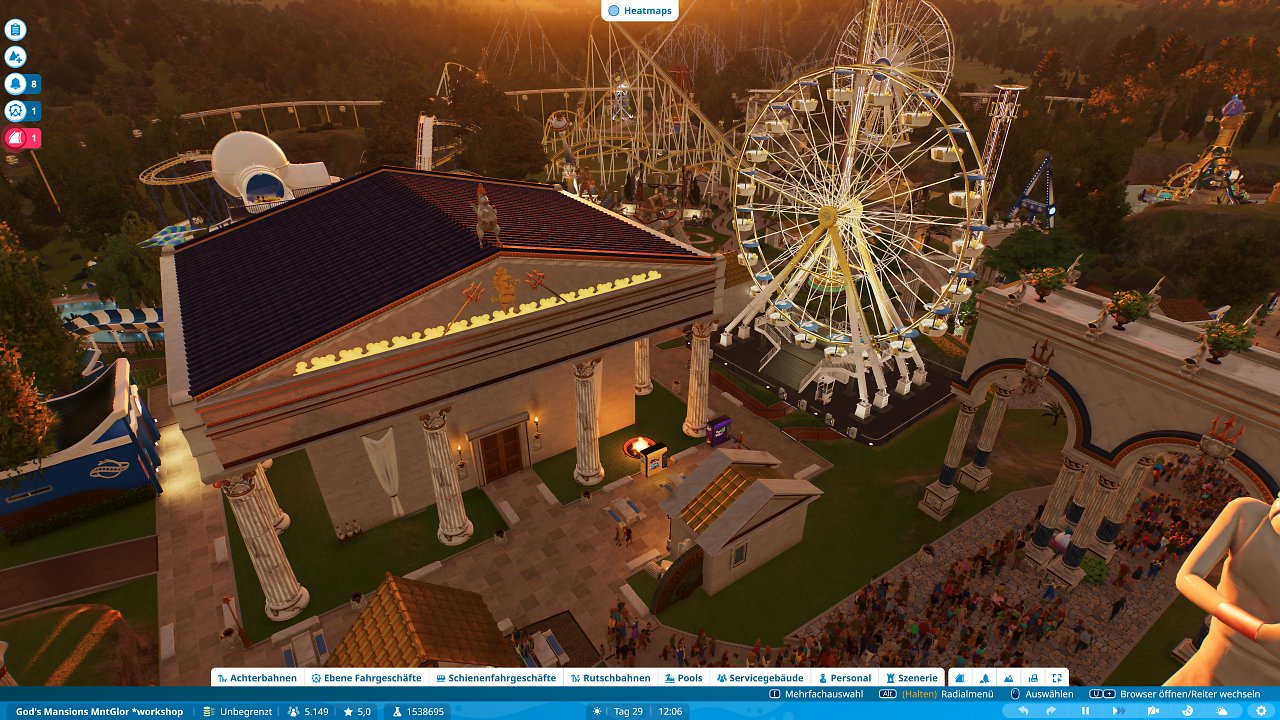 Planet Coaster 2 Raytracing GI aus off 4