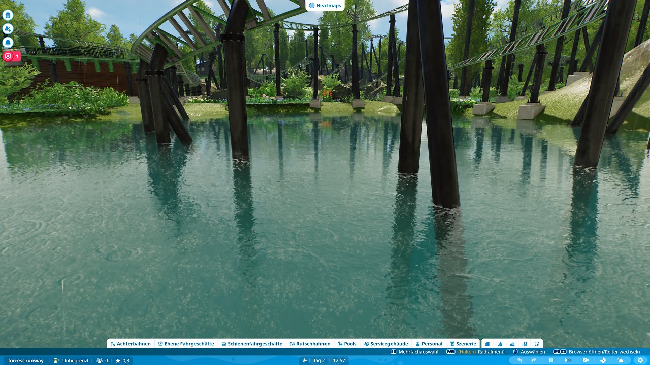 Screen Space Reflections (SSR) sichtbar ...