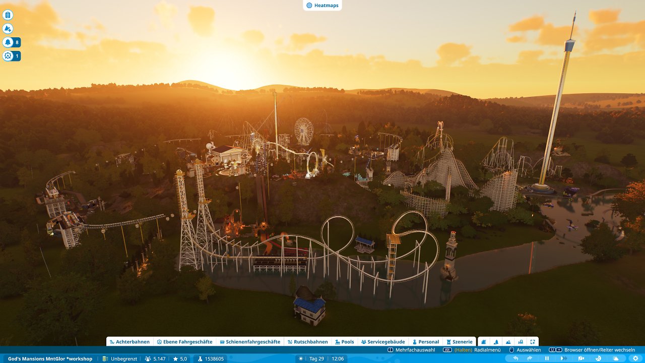 [11/11/2024] Planet Coaster 2 (BIlder UHD mit DLAA, maximale Details) 6
