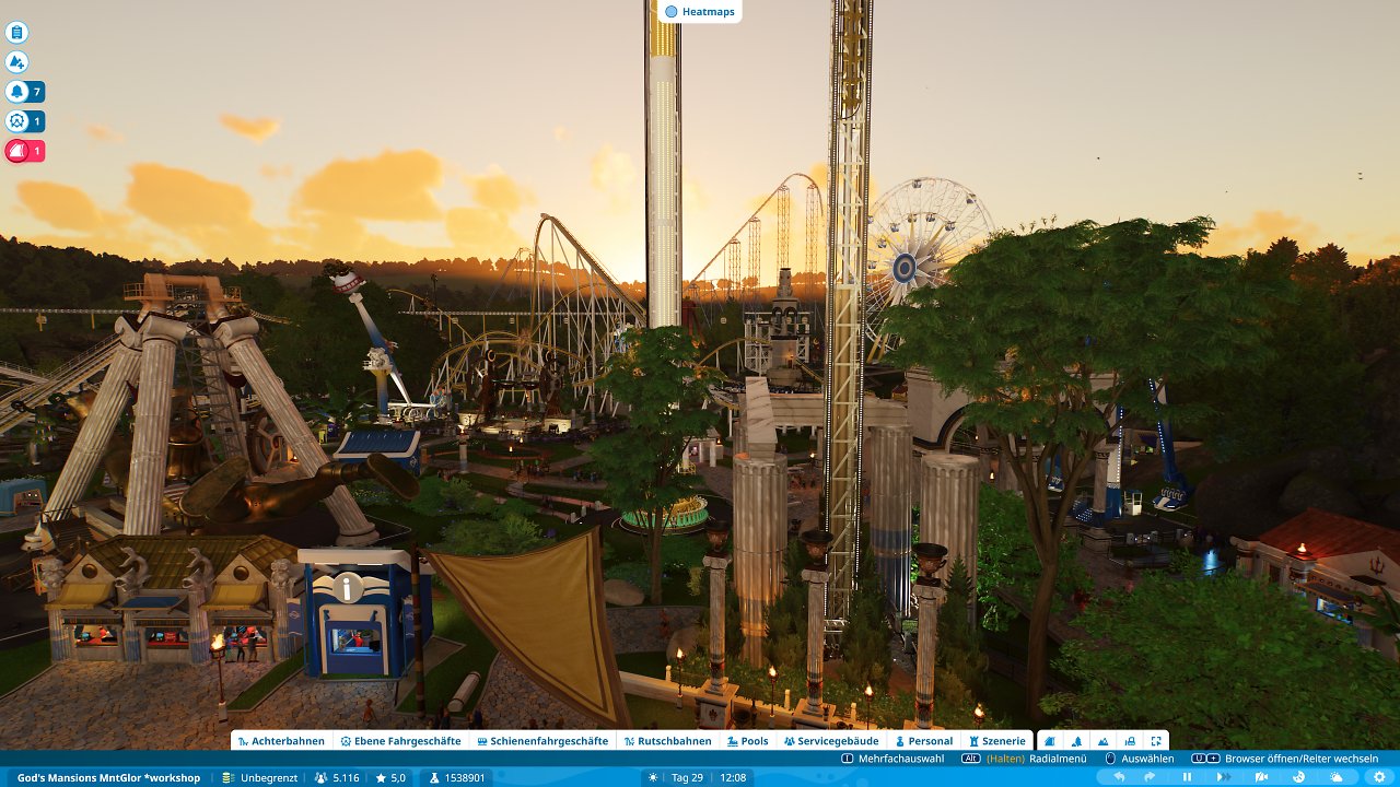 [11/11/2024] Planet Coaster 2 (BIlder UHD mit DLAA, maximale Details) 2