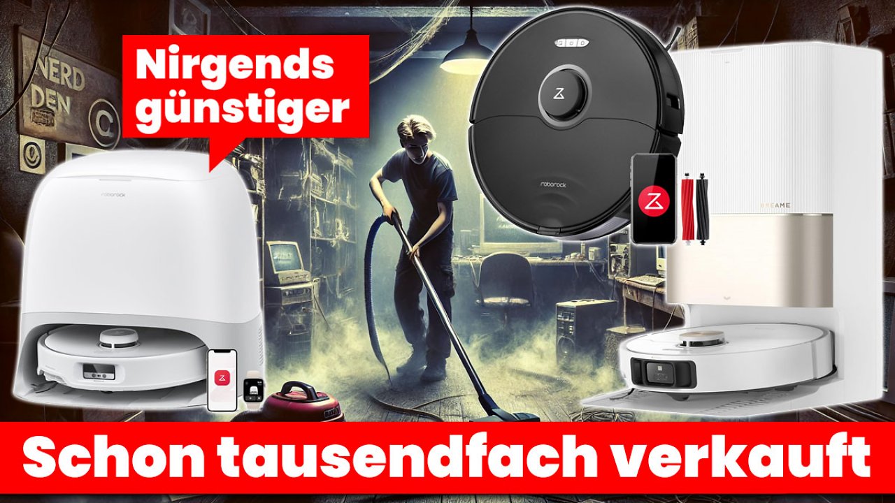 [19/11/2024] Black-Friday-Deal: Amazon haut Dreame & Roborock raus - doch Platz 1 ist schon vergriffen