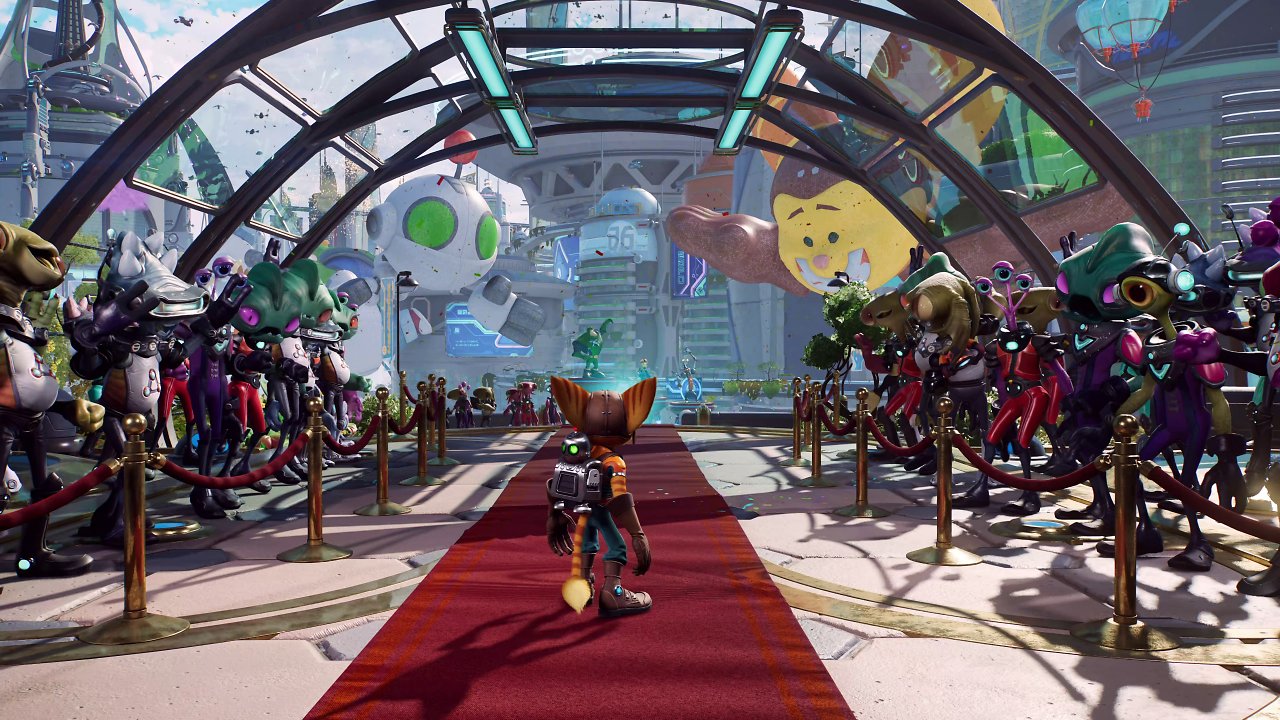 Ratchet and Clank auf der PS5 Pro (Leistungsmodus)