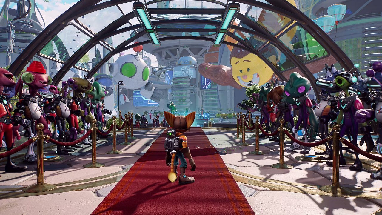 Ratchet and Clank auf der Standard-PS5 (Performance-RT)