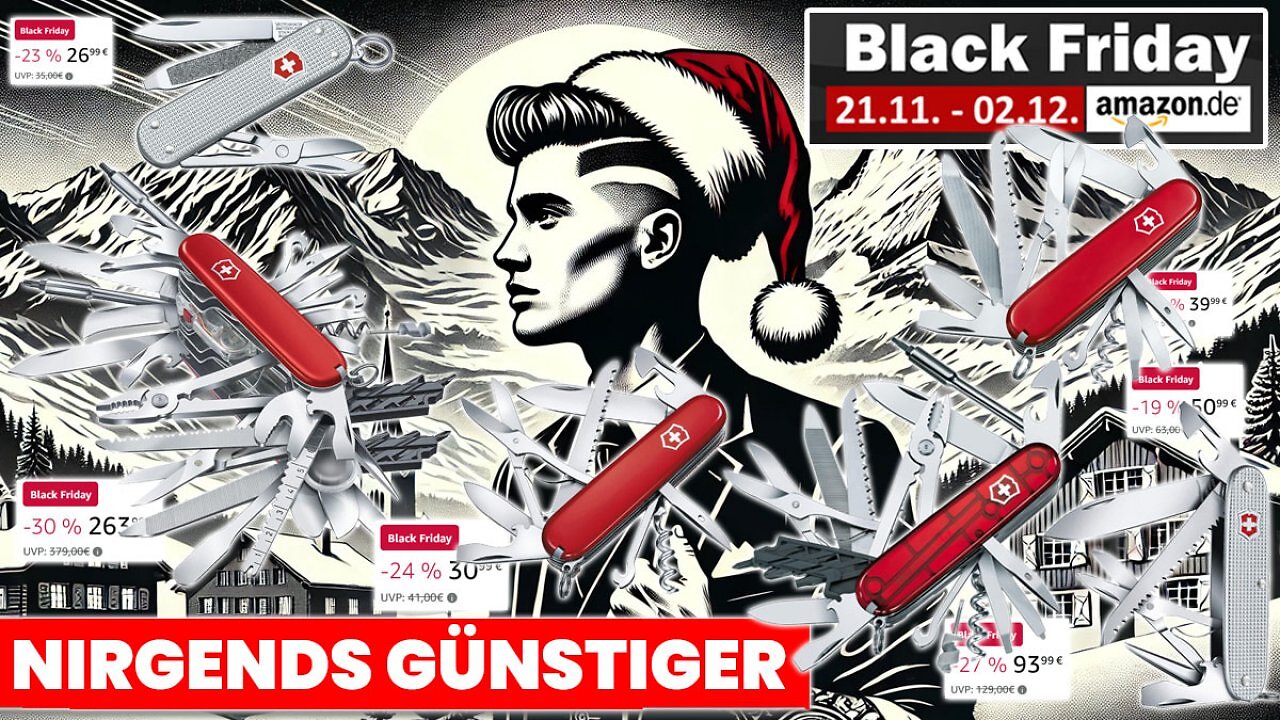 [30/11/2024] Taschenmesser-Deal: Victorinox Ranger, Huntsman, Alox uvm. billig wie bei Amazon ewig nicht