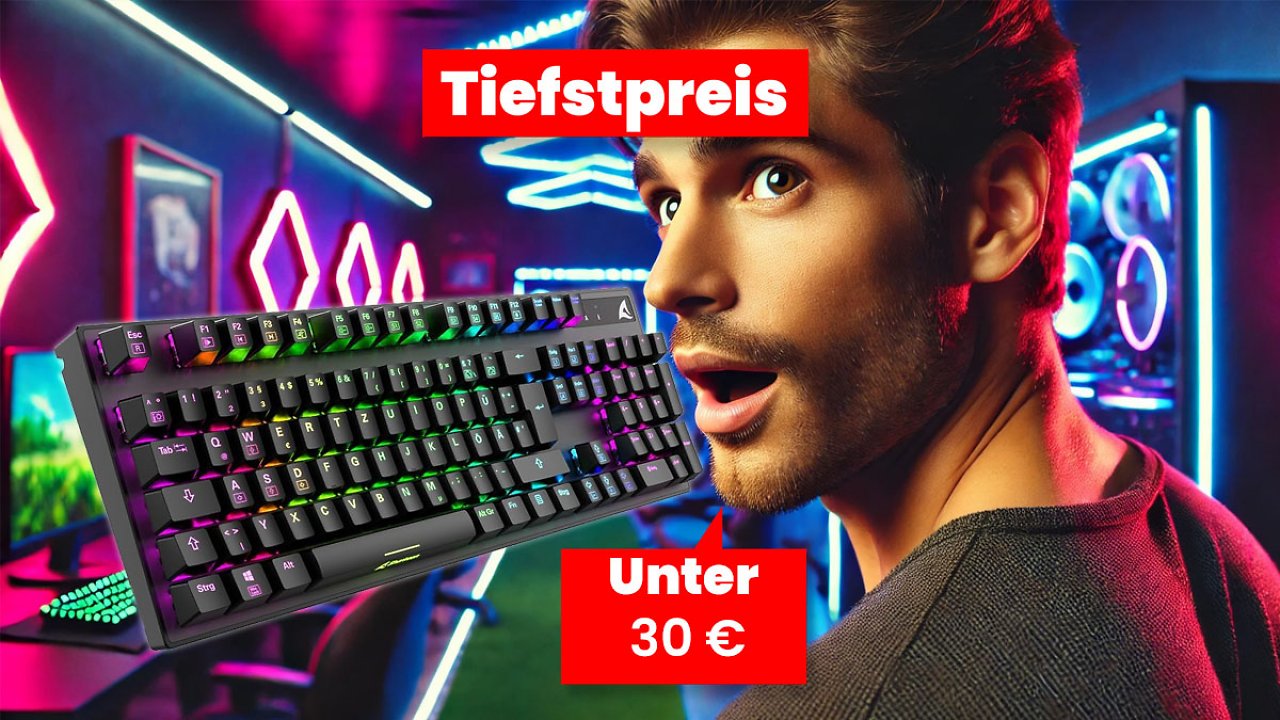 [06/11/2024] Sharkoon SGK20 Tastatur Deal 11 2024