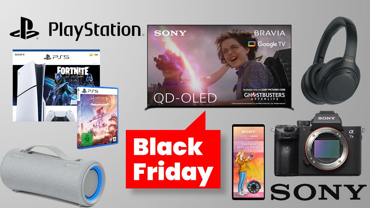 Amazon schmeißt Sony raus: 43 Black-Friday-Deals für PS5, Fernseher, Smartphones, Kopfhörer, Kameras & Co. - Rabatte bis zu 71%