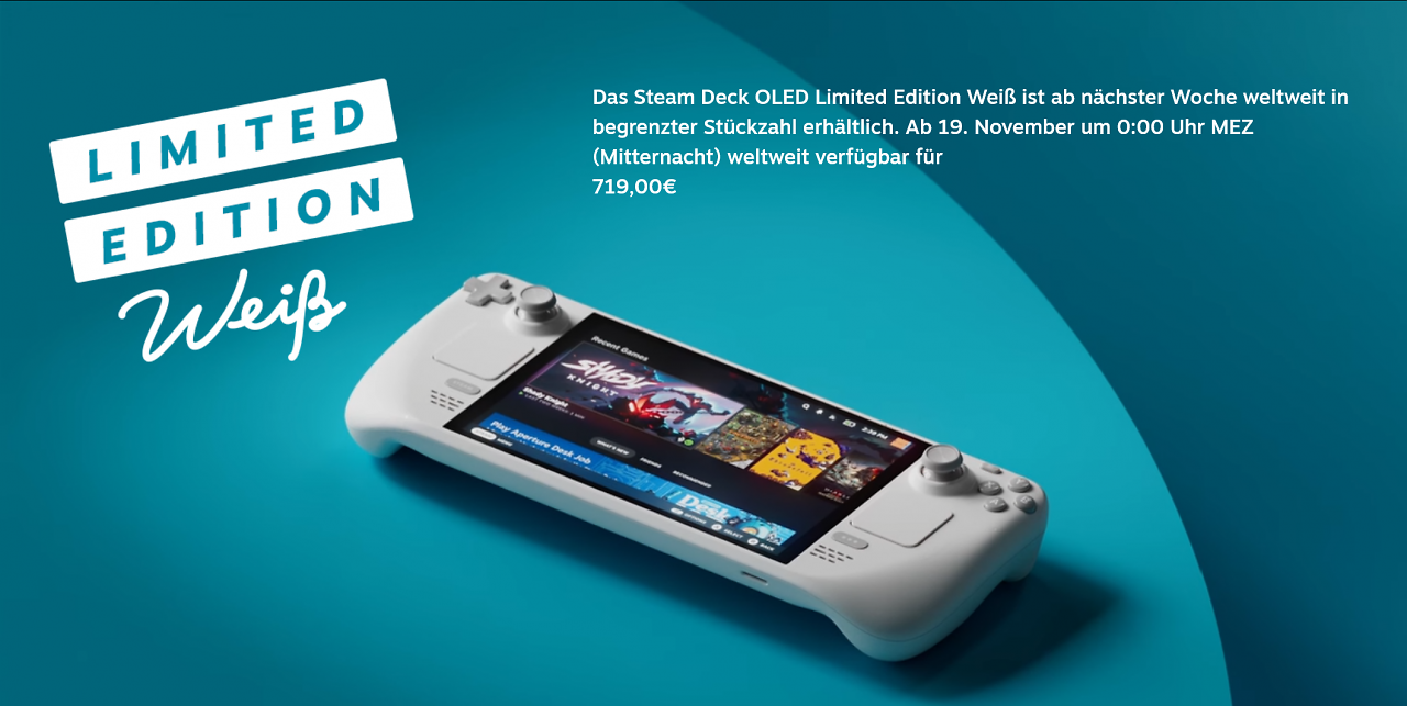 [12/11/2024] Steam Deck OLED Limited Edition