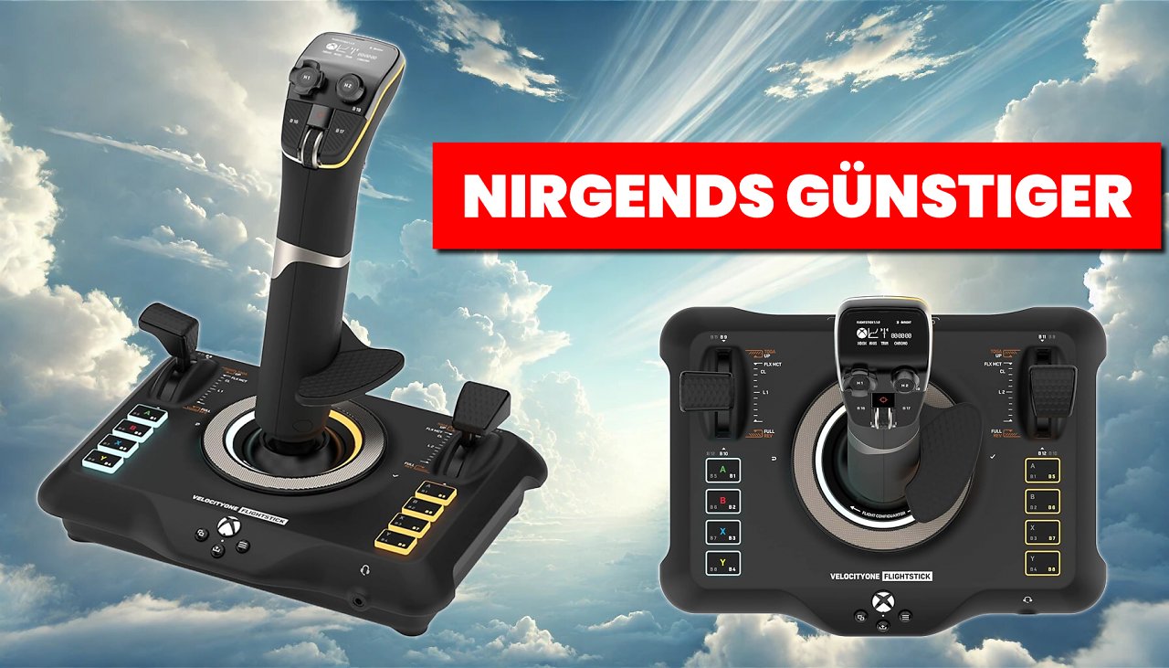 [13/11/2024] Auftakt zum Flugsimulator 2024: Amazon haut Topseller-Flightstick für 89,99 € raus – aber nur kurz