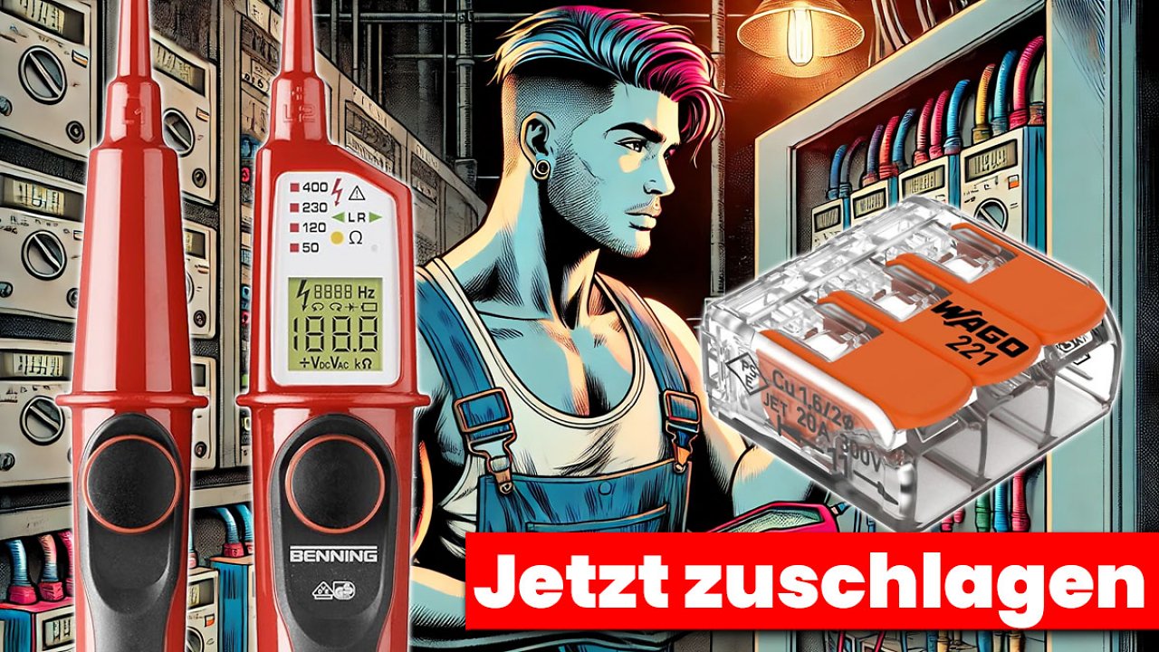 [07/11/2024] Elektriker-Deal: Duspol Digital bei Amazon günstig wie lange nicht; Wagos Klemmen reduziert (1)