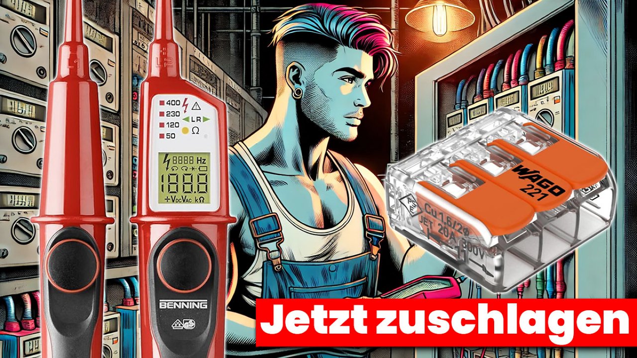 [07/11/2024] Elektriker-Deal: Duspol Digital bei Amazon günstig wie lange nicht; Wagos Klemmen reduziert (2)