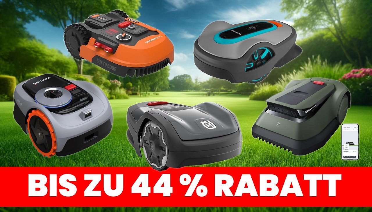[28/11/2024] Mähroboter am Black Friday: Bis zu 44 % Rabatt auf Husqvarna, Gardena, Worx und mehr – die besten Deals