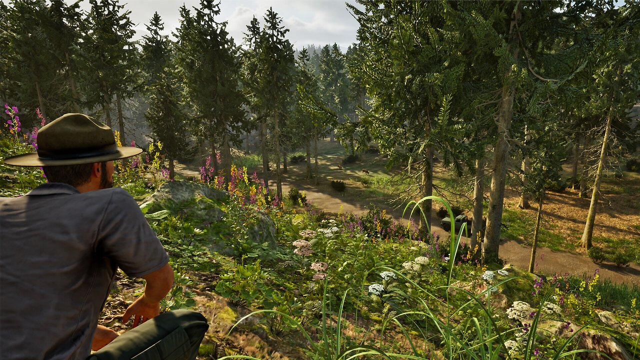 [18/12/2024] Selbst der virtuelle Park Ranger scheint in der Spielwelt den Spielspaß zu suchen.