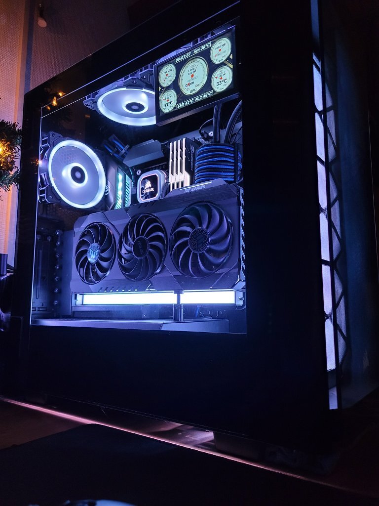 [06/12/2024] 9595: Case: Corsair Obsidian 500D RGB SE Premium, NT: Seasonic Prime Platinum 750W, Mobo: ASRock Z490 Taichi, RAM: GSkill TridentZ DDR4 4200 MHz 4x8 GB 16-16-16-38 CR2, SSD/M.2: SSD Crucial MX500 500 MB, SSD Crucial MX500 1000 MB, 3 x Samsung M.2 NVMe 970 EVO Plus 2 TB, CPU: Intel i7 10700K LGA1200 @4,8 GHz @VCore 1,2V, Graka: ASUS TUF Gaming Radeon RX 7800 XT OG Edition OC 16 GB, AiO: Corsair H150i PRO 360 mm&nbsp; (2)