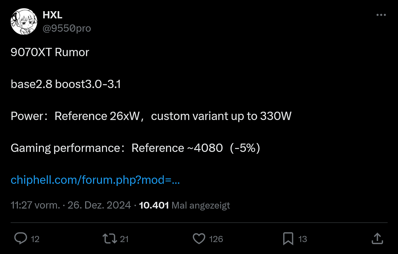 [26/12/2024] 9070 XT