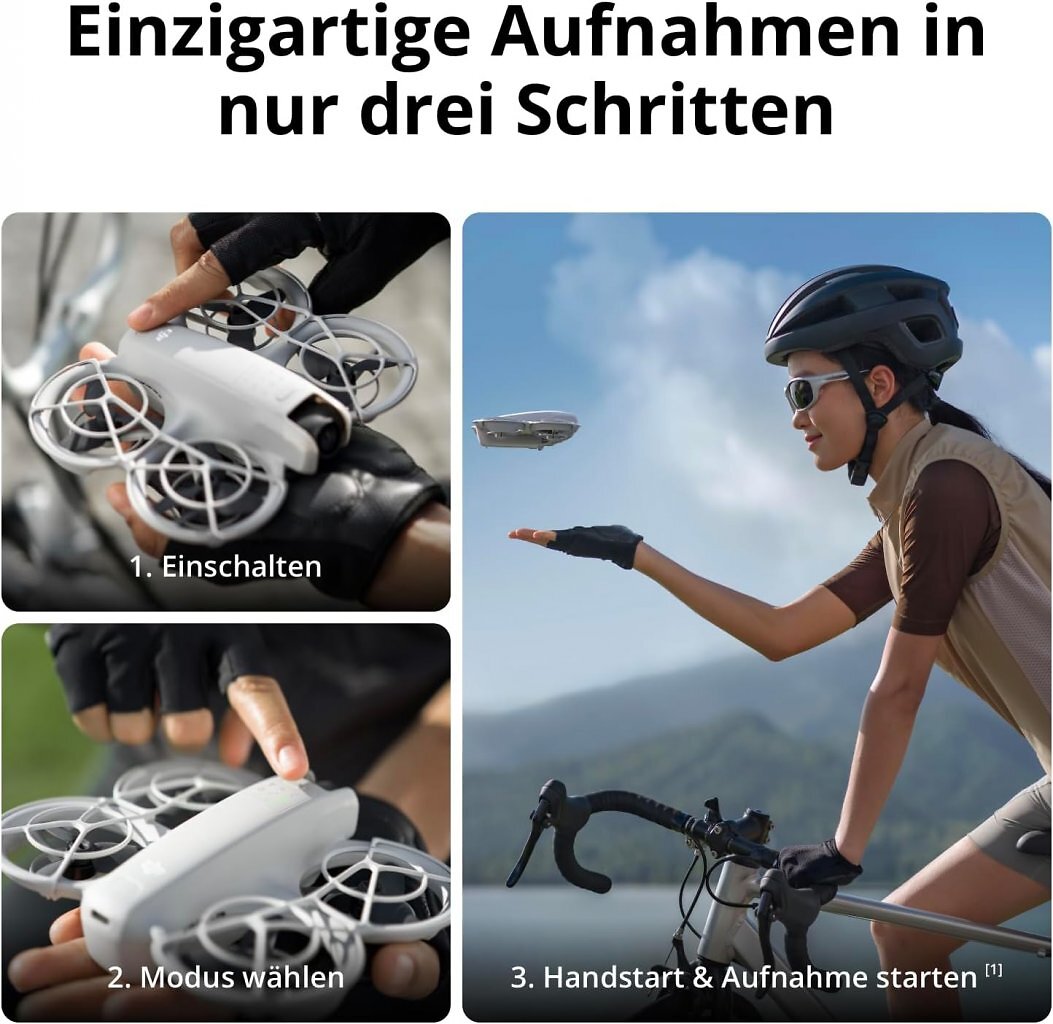 Die DJI Neo erstellt unkompliziert beeindruckende Aufnahmen.