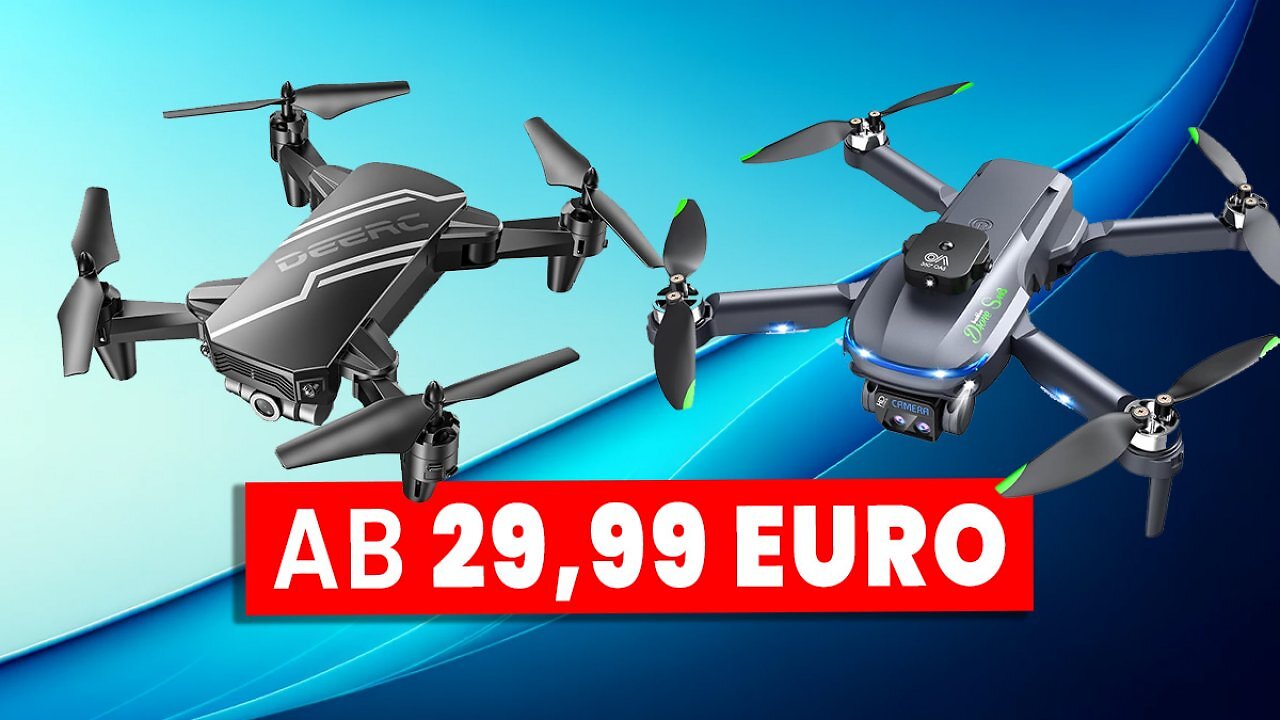 [16/12/2024] Deal: Keine Chance für DJI? Bestseller-Drohnen ab 29,99 Euro im Angebot!