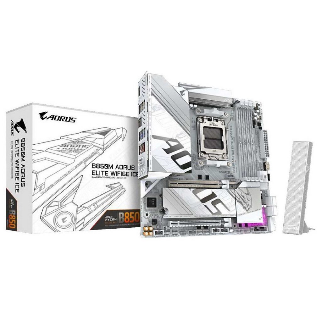 [02/12/2024] Gigabyte B850M Aorus Elite WIFI6 Ice