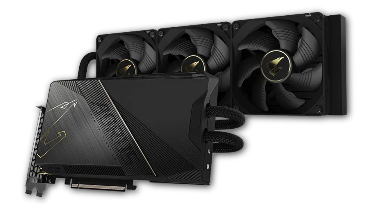 [31/12/2024] Hat Gigabyte hier den Nachfolger der RTX 4090 Xtreme Waterforce gezeigt?