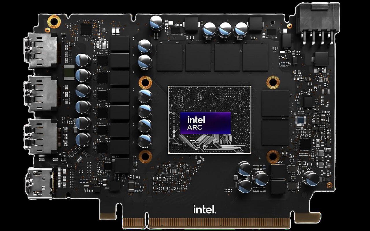 [11/12/2024] Intel Arc B580 Limited Edition: Platine (PCB)
