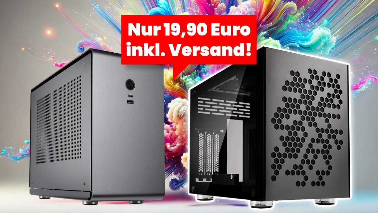 [18/12/2024] Gehäuse-Deals des Jahres? Keine 20 Euro für Kolink Mini ITX mit Temperglas & PCI-E-Riser
