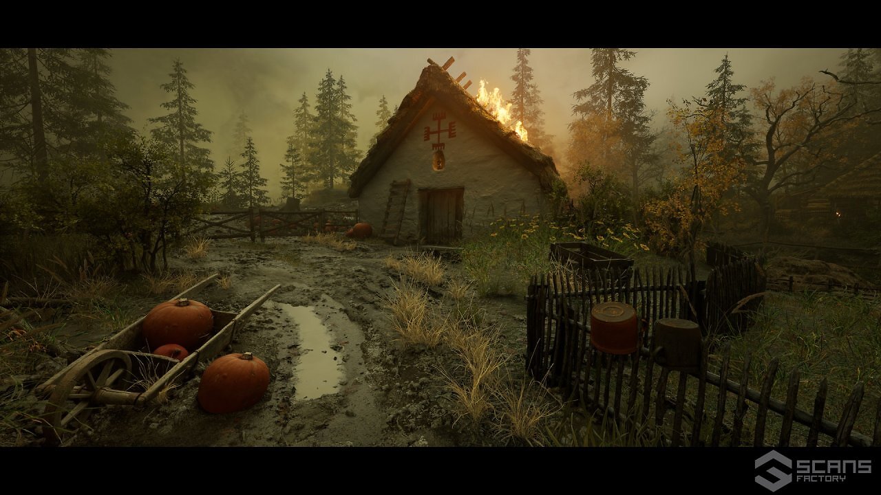 [05/12/2024] Medieval Village - Slavic Huts Environment (6)