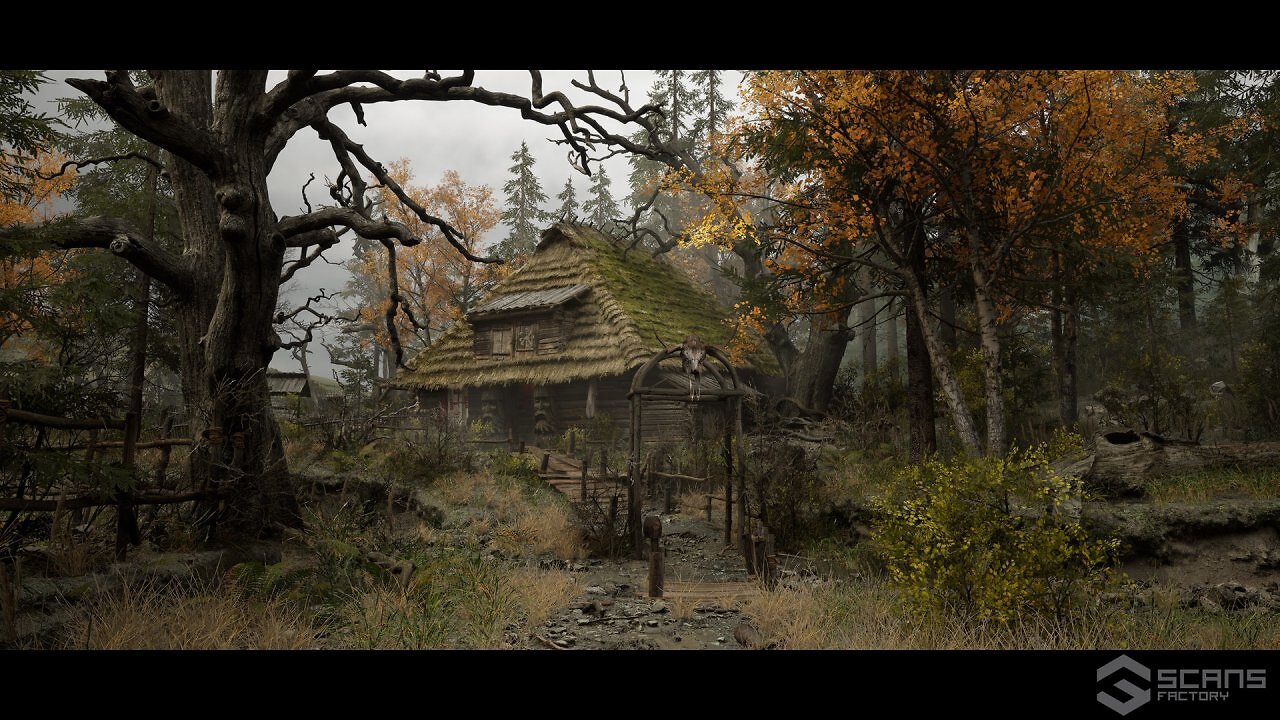 [05/12/2024] Medieval Village - Slavic Huts Environment (12)