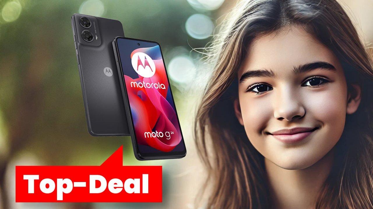 Größeres Display und 760€ günstiger als iPhone 16: Android-Smartphone von Motorola mit 6,5 Zoll, 50-MP-Kamera - Schutzfolie & Handy-Halterung gratis dazu