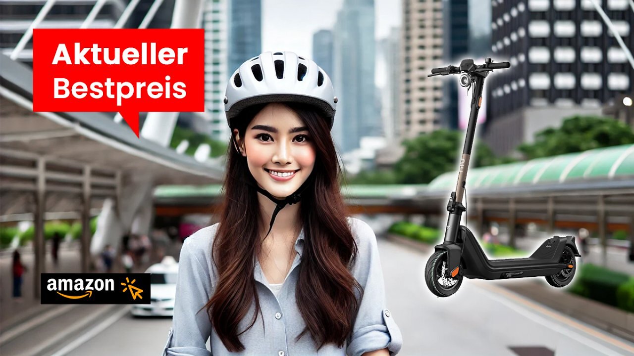 [18/12/2024] NIU E-Scooter mit & ohne Straßenzulassung (je nach Model bis zu 65km Reichweite & 120kg Belastung; extra breite Luftreifen; große Trittfläche; breiterer & höherer Lenker, IP54; klappbar; Display; App) Amazon Angebot