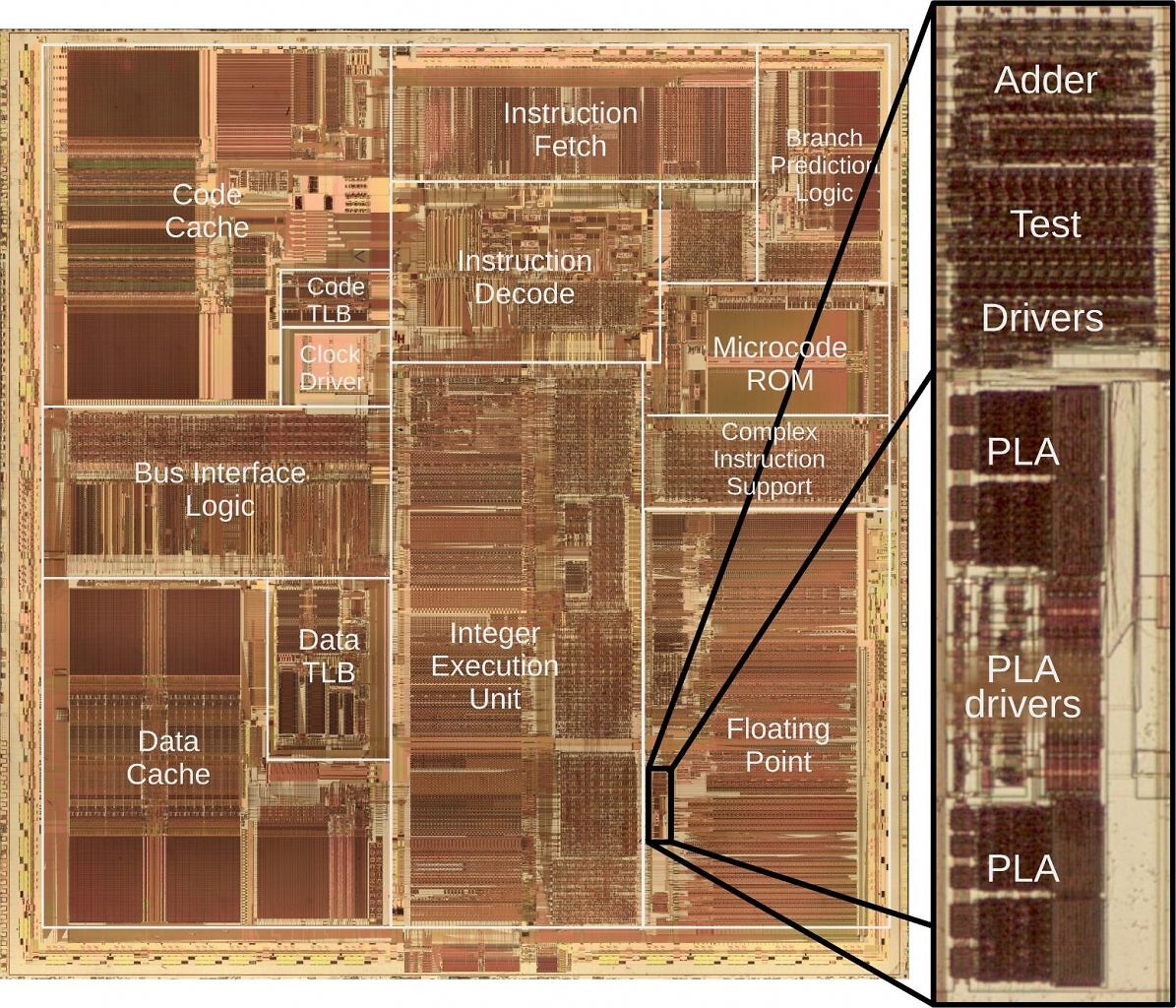 [11/12/2024] Pentium-Bug: 30 Jahre alter CPU-Fehler unter dem Mikroskop