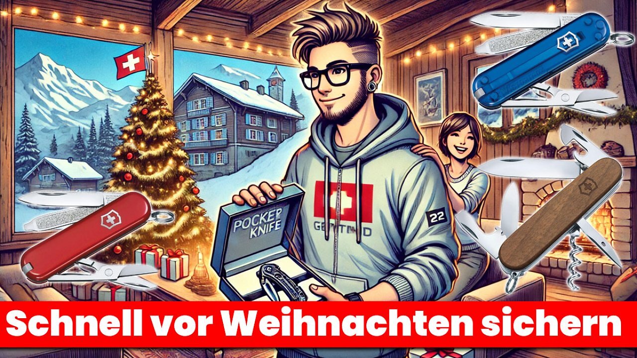 [10/12/2024] Deal für Schenkende: Schweizer Taschenmesser (Holz) zum besten Amazon-Preis seit Wochen