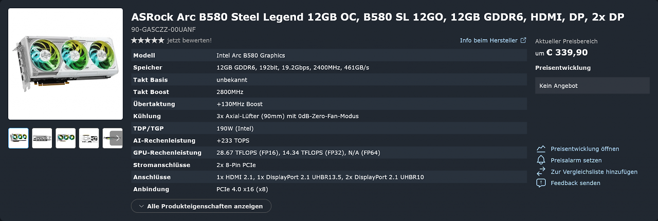 [04/12/2024] ASRock B580 Steel Legend OC (2)