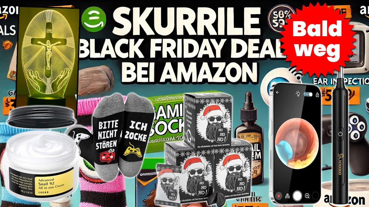 [01/12/2024] Gaming-Socken, Ohrenkamera, smarte Mütze: Skurrile Black Friday Deals, die in Kürze verschwinden