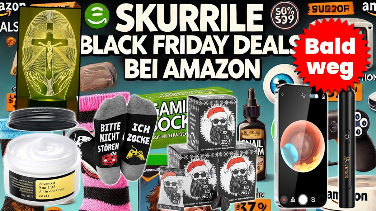 [01/12/2024] Gaming-Socken, Ohrenkamera, smarte Mütze: Skurrile Black Friday Deals, die in Kürze verschwinden (1)