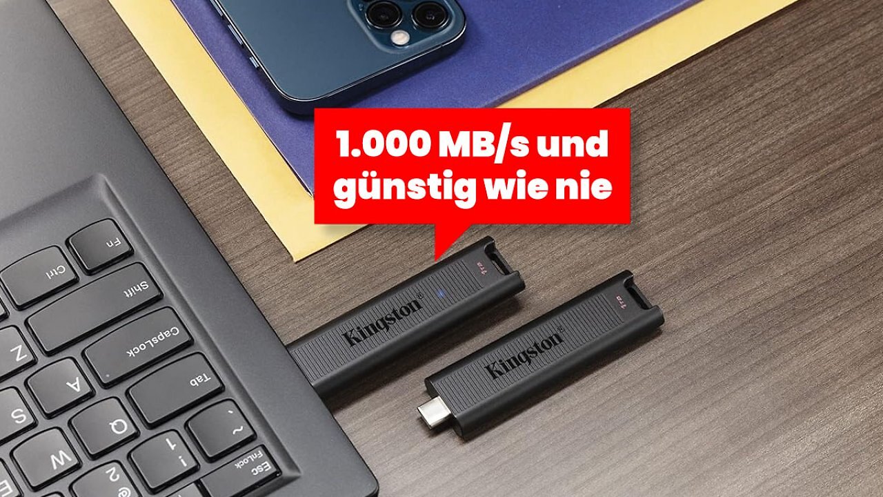 [18/12/2024] Einer der schnellsten USB-Sticks auf dem Markt: Kingston 1 TB jetzt günstig wie nie