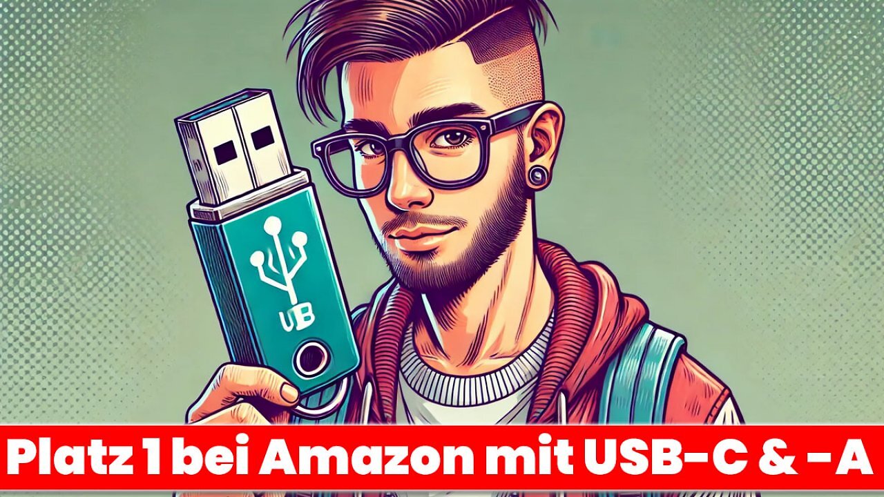 [08/12/2024] Deal skurril: Amazons Platz 1 USB-Stick mit USB-C und -A weiterhin zum Black-Friday-Preis