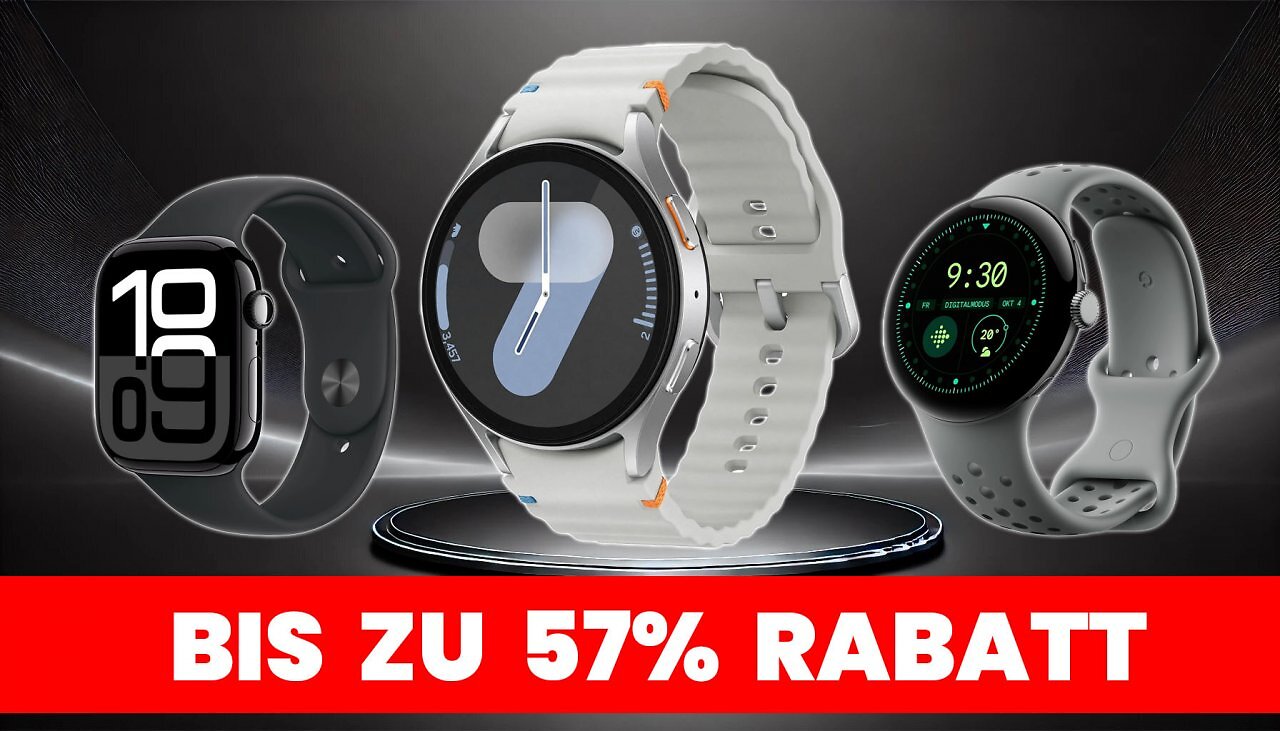 [11/12/2024] Smartwatch-Deals vor Weihnachten: Bis zu 57 % Rabatt auf Apple, Samsung, Google und mehr