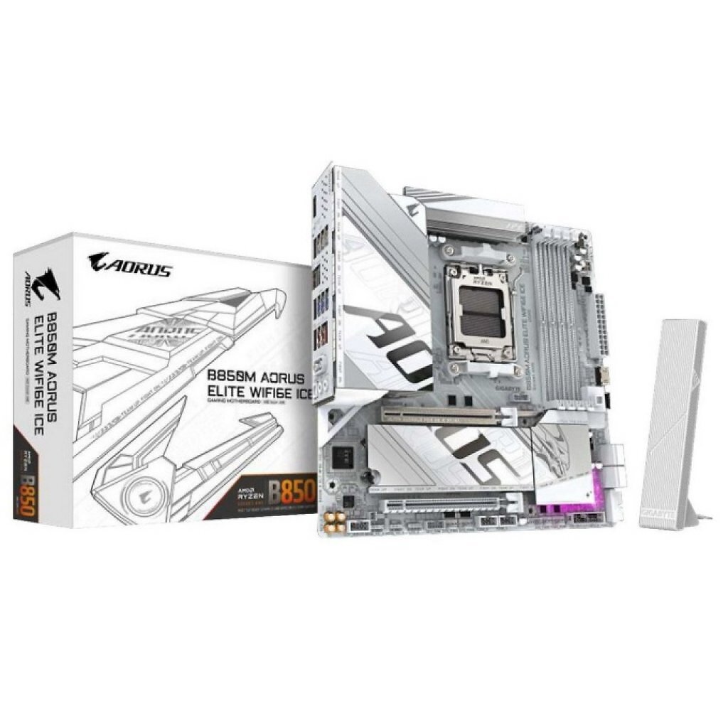 [02/12/2024] Gigabyte B850M Aorus Elite WIFI6 Ice