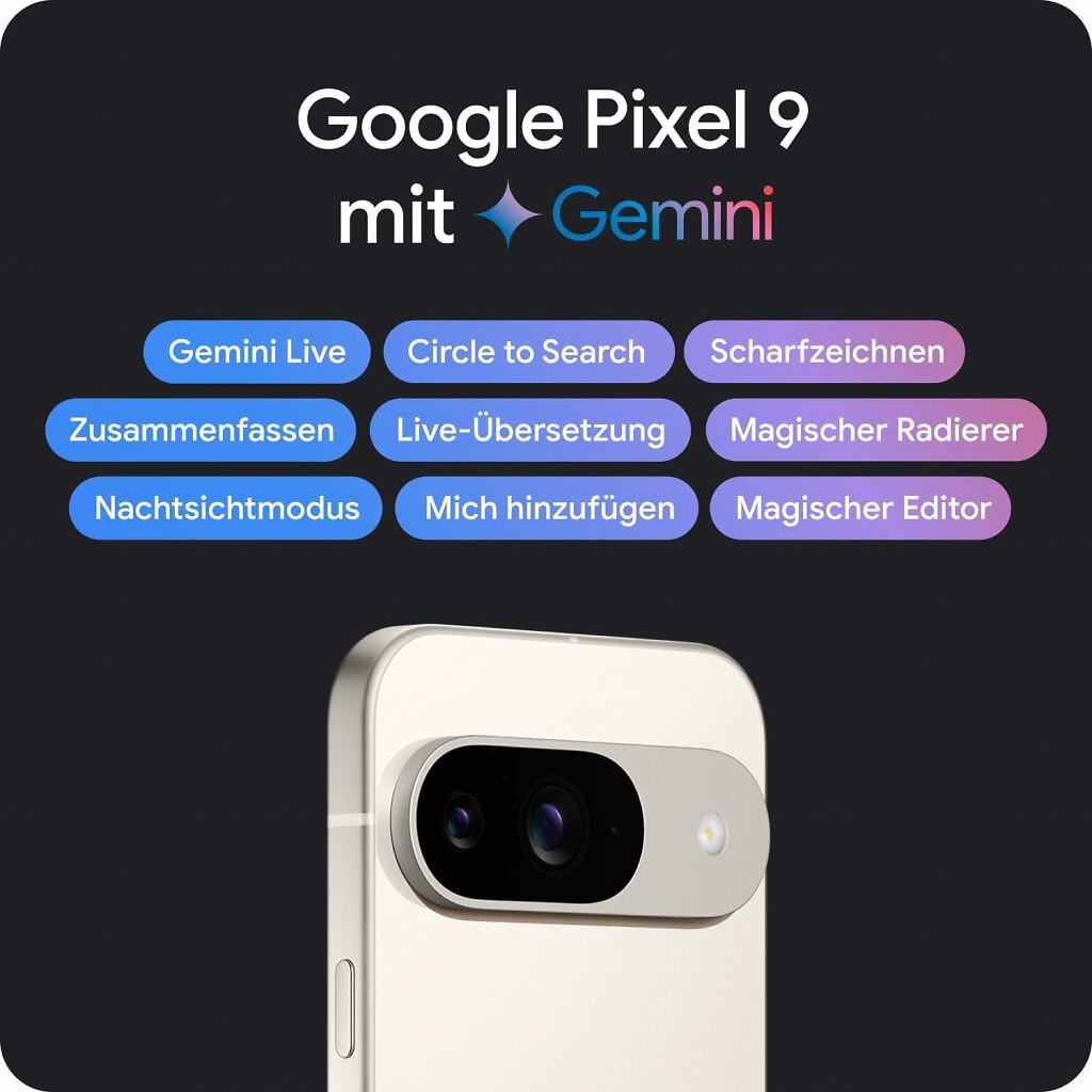 Das Google Pixel 9 (Pro) bietet zahlreiche nützliche KI-Funktionen.