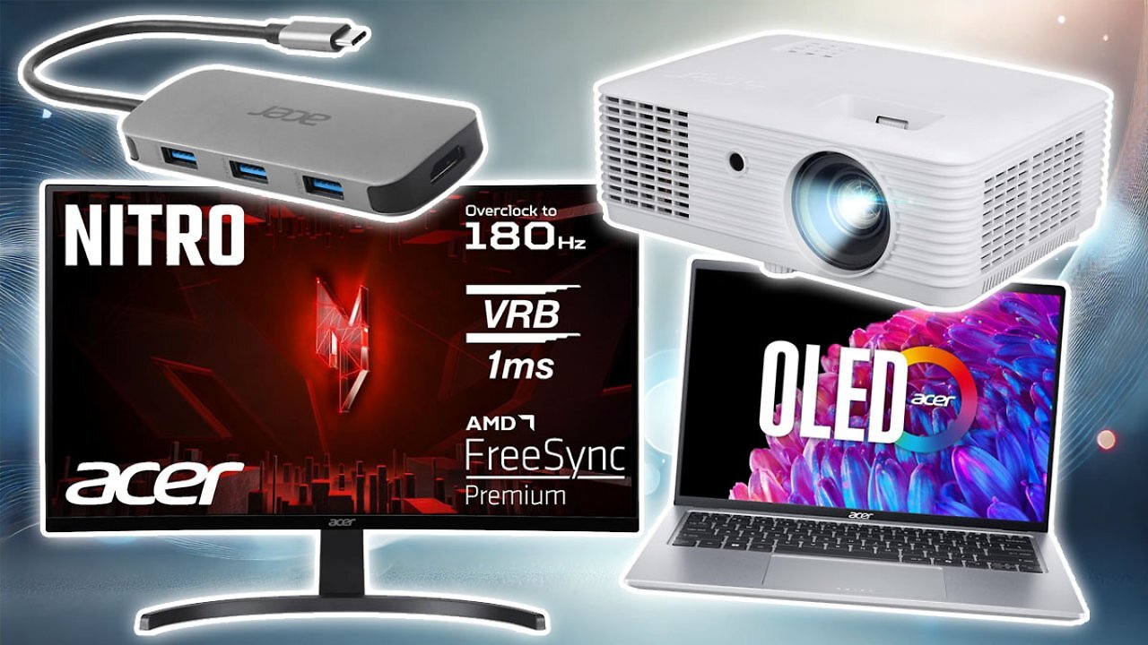 [27/01/2025] Große Acer-Rabattaktion bei Amazon gestartet - Monitore, Laptops, Beamer etc.