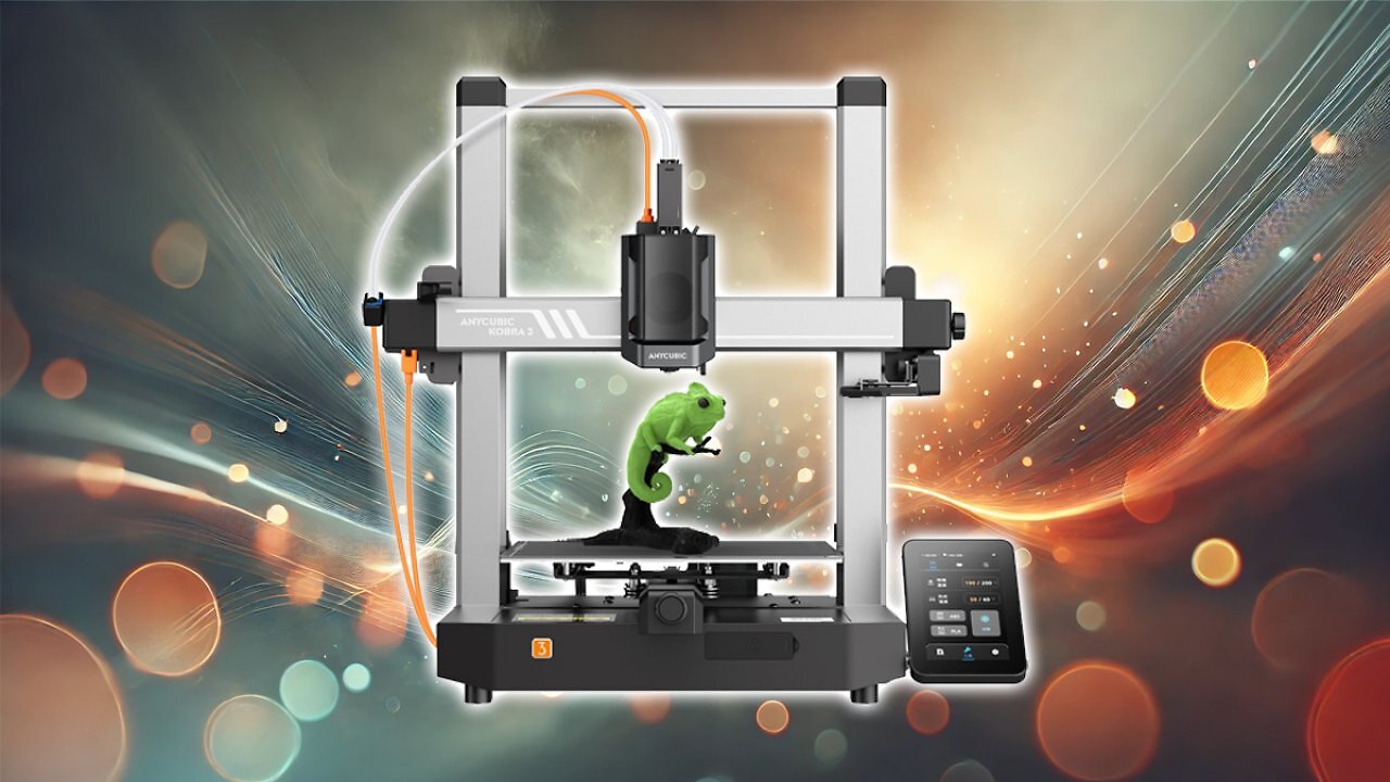 [31/01/2025] Anycubic Kobra 3 3D Drucker, 600mm/s Hochgeschwindigkeitsdruck, Hohe Präzision Auto-Leveling und Auto Z-Offset, Intelligenter Mehrfarbendruck über ACE Pro, Druckgröße 250 * 250 * 260mm Amazon Angebot