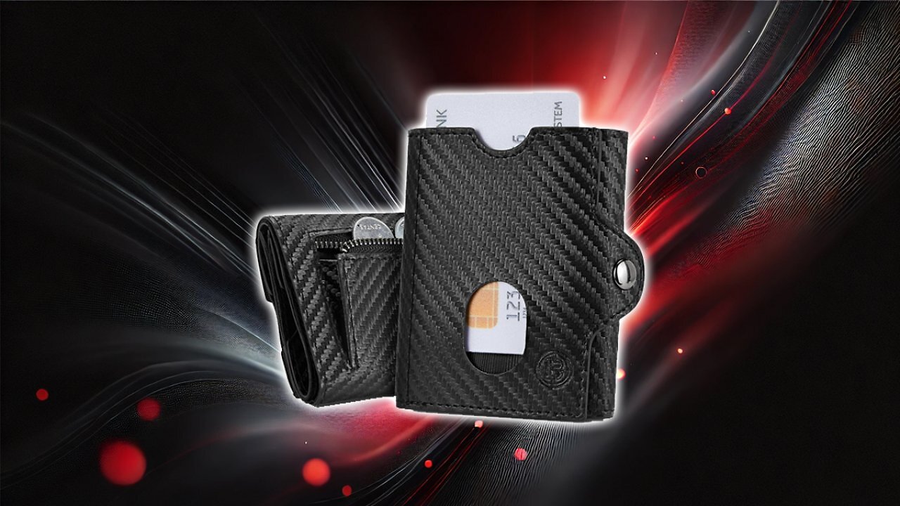 [21/01/2025] BOSTANTEN Geldbörse Herren, Slim Wallet mit Münzfach für Herren & Damen, RFID-Schutz Kartenetui Kreditkartenetui, Klein Portemonnaie Mini Smart Wallets for Men,Schwarz Amazon Angebot