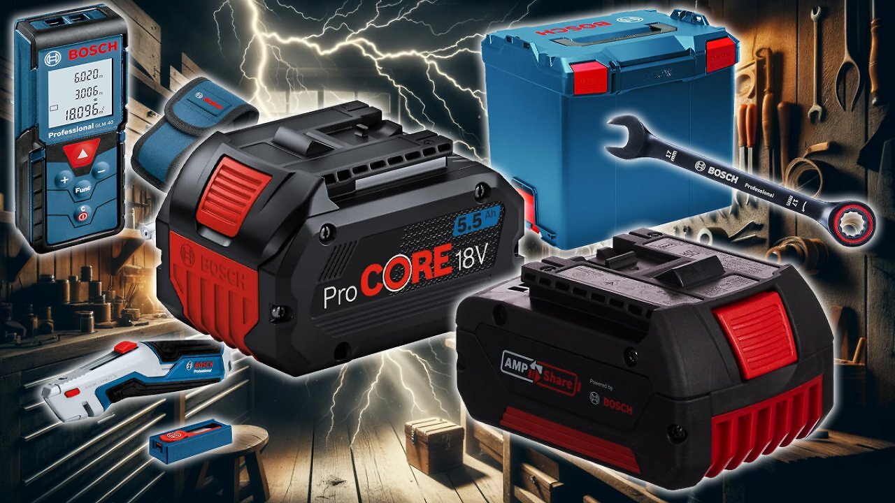 [28/01/2025] 2 Bosch Professional 18 Volt Akkus kaufen, 1 gratis! Über 150 Euro Rabatt auf Werkzeug