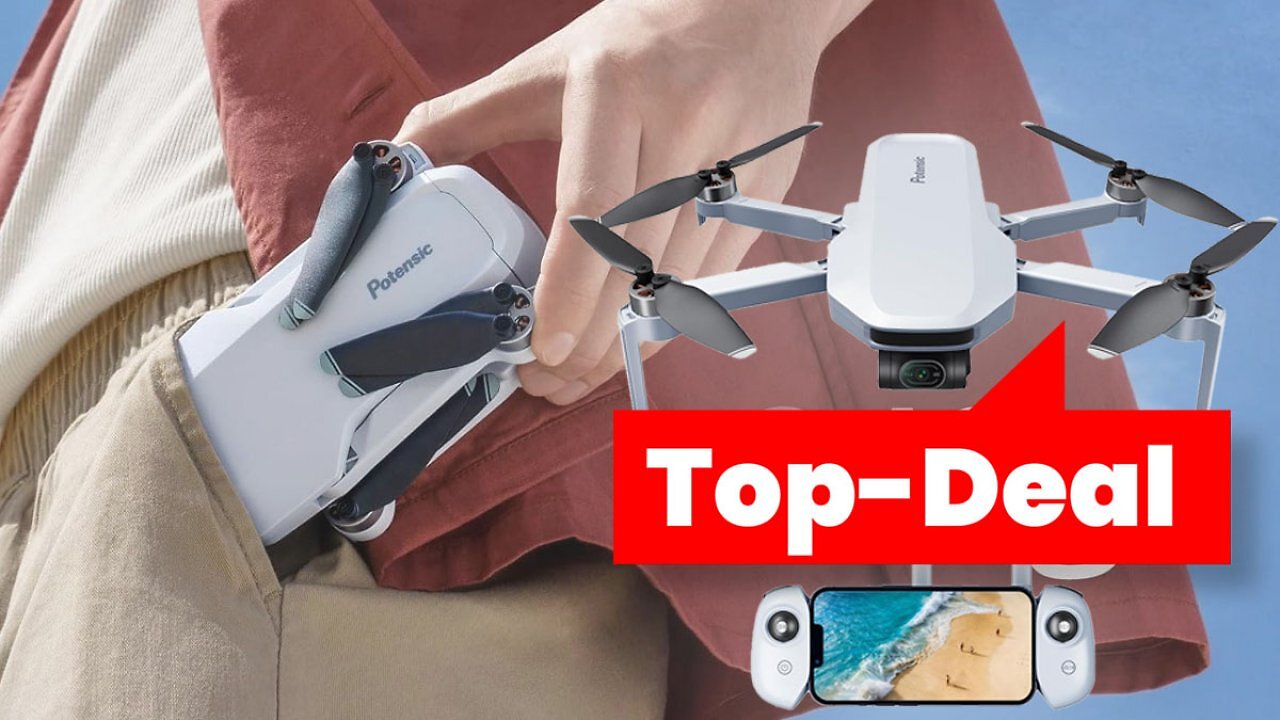 DJI Mini 4K zu teuer? Potensic Atom 4K ist fast genauso gut und kostet gerade nur 260€