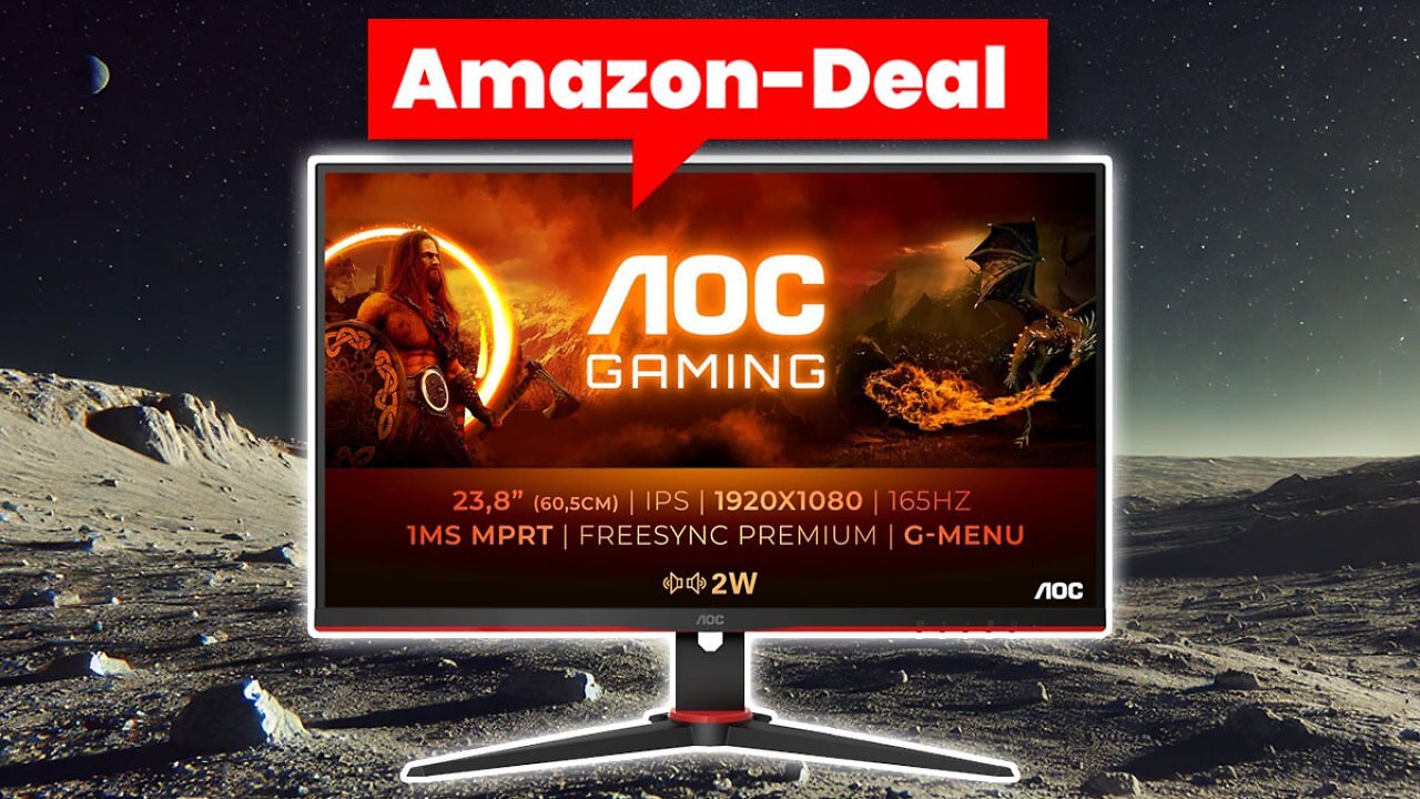 [05/01/2025] AOC Gaming-Monitor für 100 Euro bietet mehr Anschlüsse als viele teure Modelle
