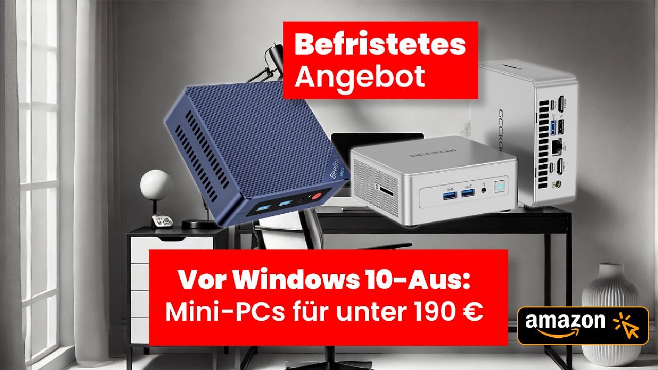 [08/01/2025] Geekom AE8, Beelink Mini S12 Deals