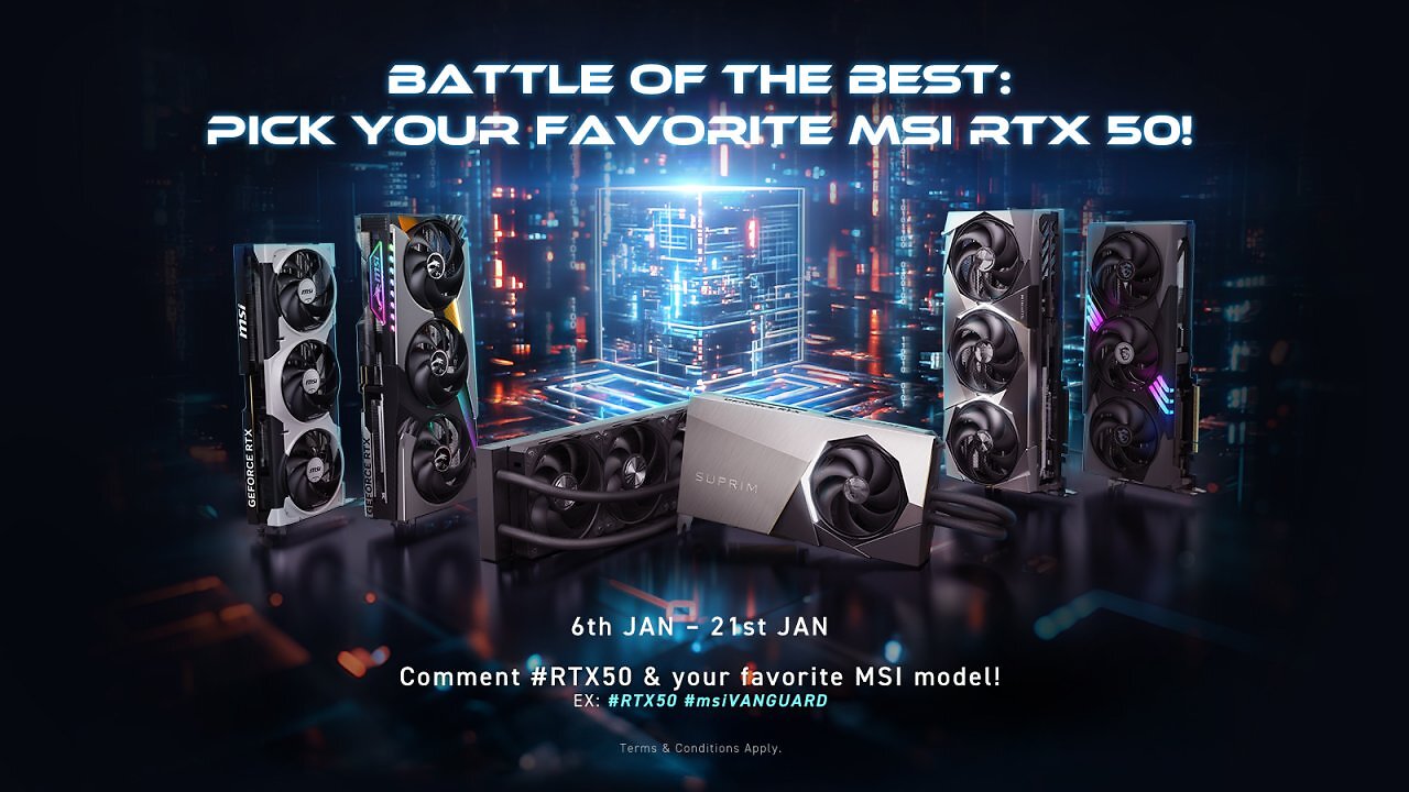 [07/01/2025] Geforce RTX 50 Series