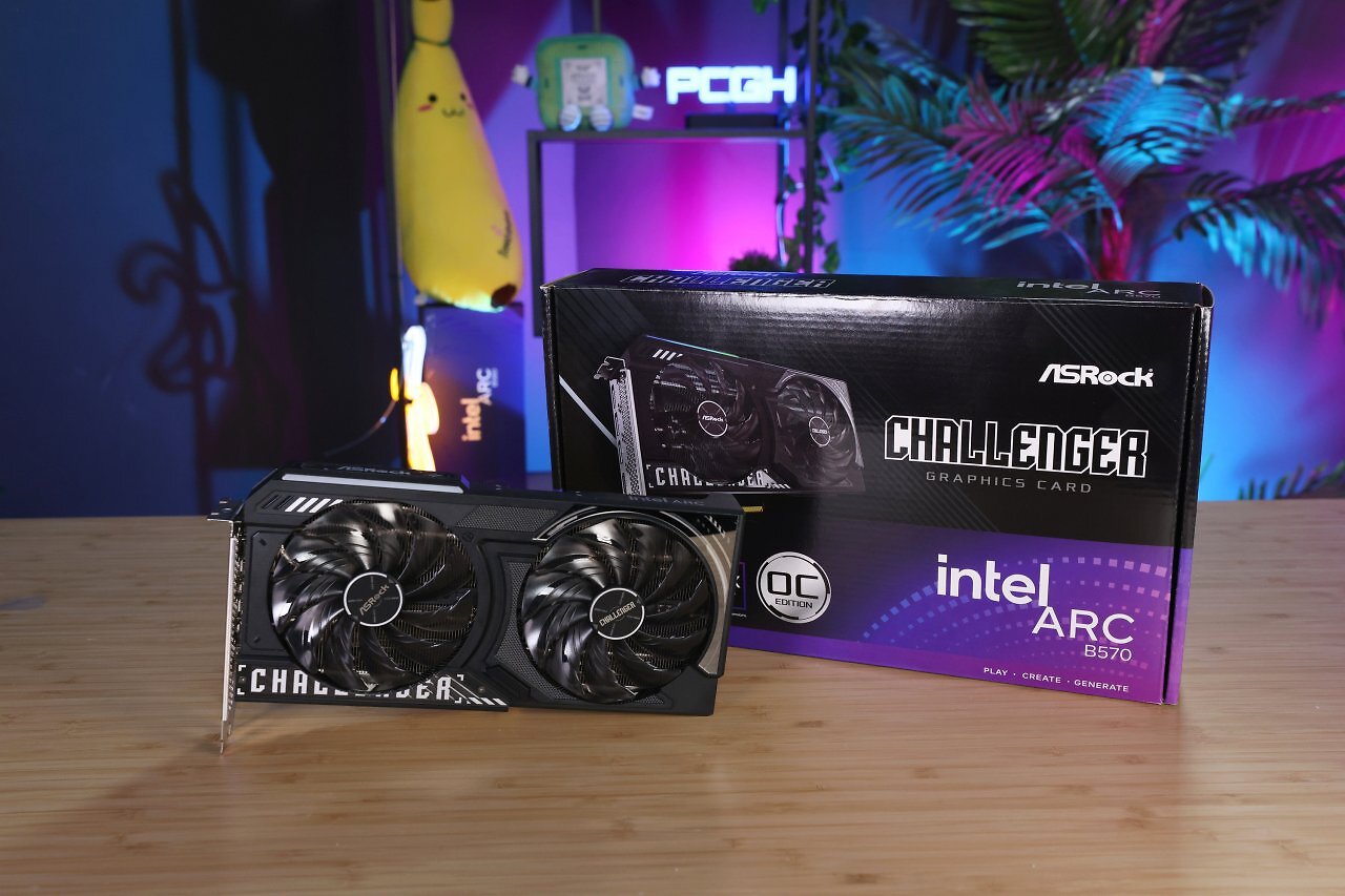 [15/01/2025] Intel Arc B570 im test Asrock Arc B570 Challenger OC