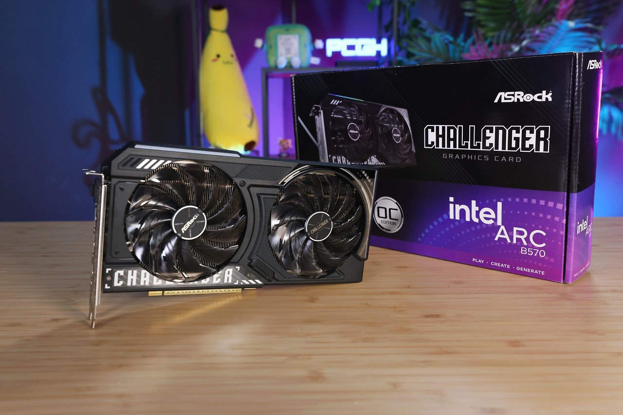 [15/01/2025] Asrock Arc B570 Challenger OC: Unsere Testkarte für diesen Artikel