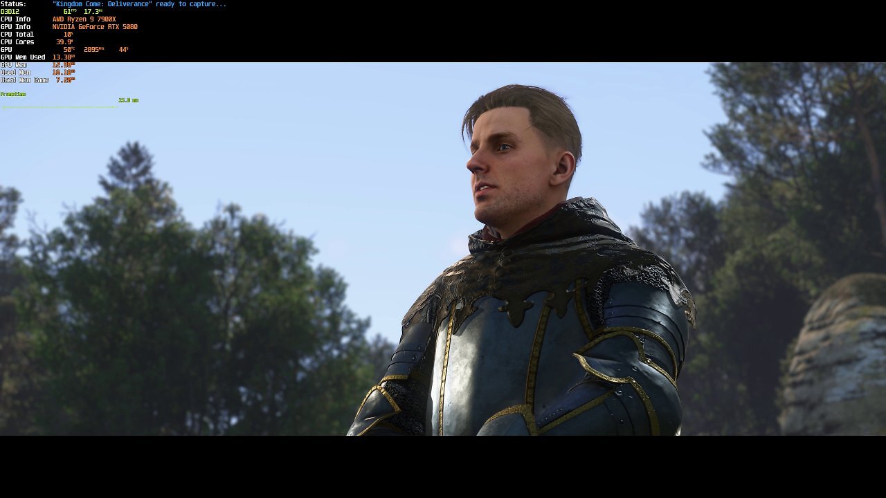 Nvidia-App - Smooth Motion in KCD 2 - Berechneter Frame (4)