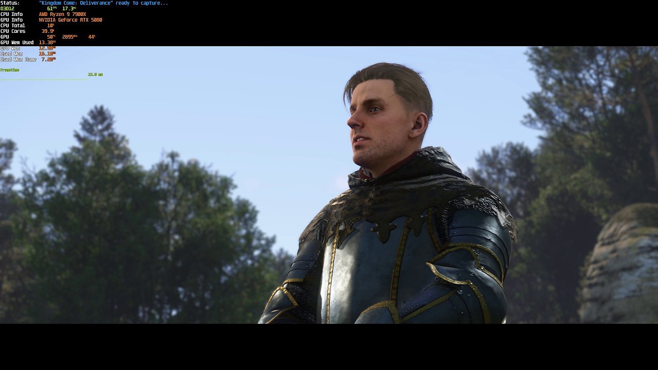 Nvidia-App - Smooth Motion in KCD 2 - Generierter Frame (4)